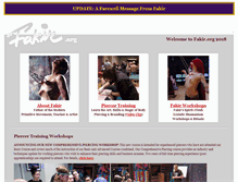 Tablet Screenshot of fakir.org